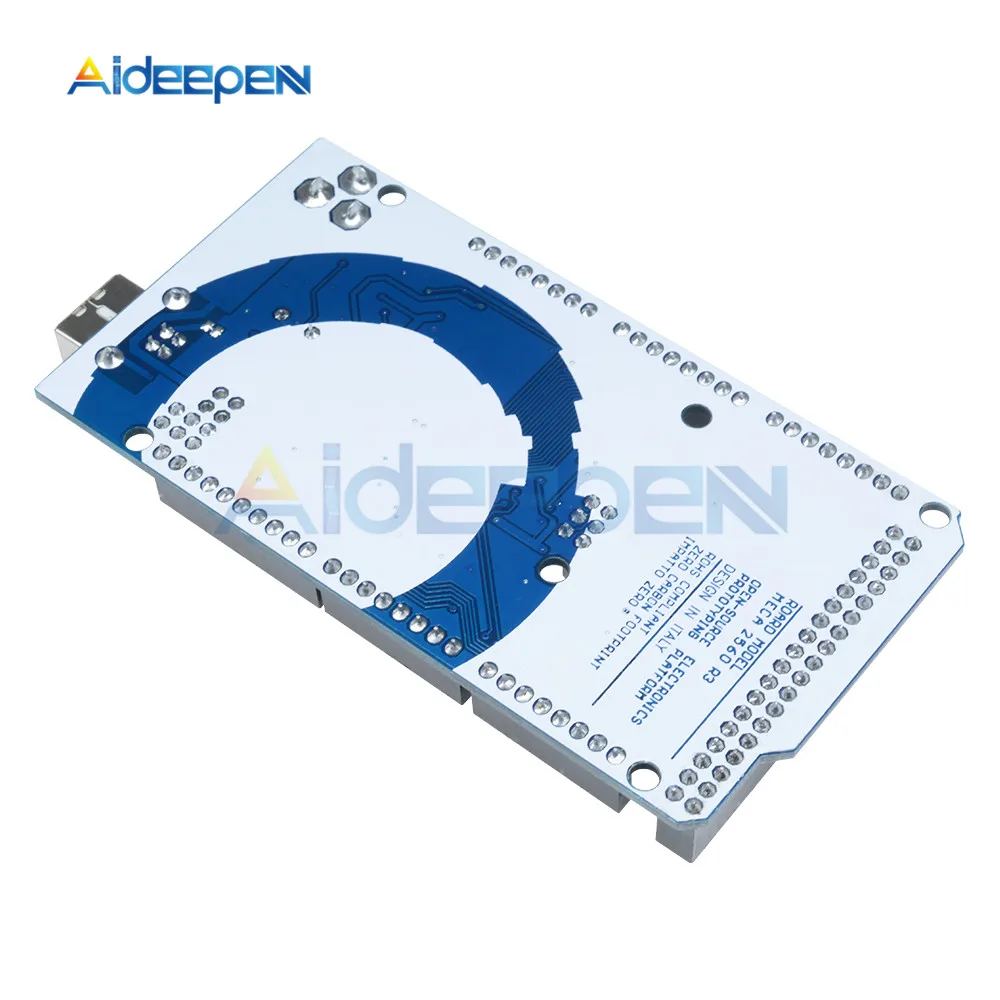 MEGA2560 R3 плата управления ATMEGA2560-16AU ATMEGA16U2 5 в 16 МГц модуль для Arduino с USB кабель с Чехол