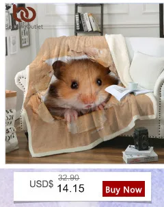 Постельные принадлежности Outlet хомяк постельное белье Papery пододеяльник с рисунком 3D Яркий коричневый мышь милые дети домашний текстиль 3 шт