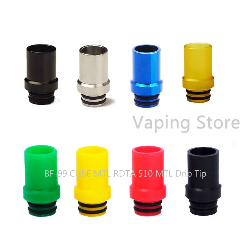 BF 99 CUBE MTL RDTA 510 дрип тип HellVape MD RTA/ASMODUS ANANI RTA POM/PEI/металлический мундштук|Аксессуары| |