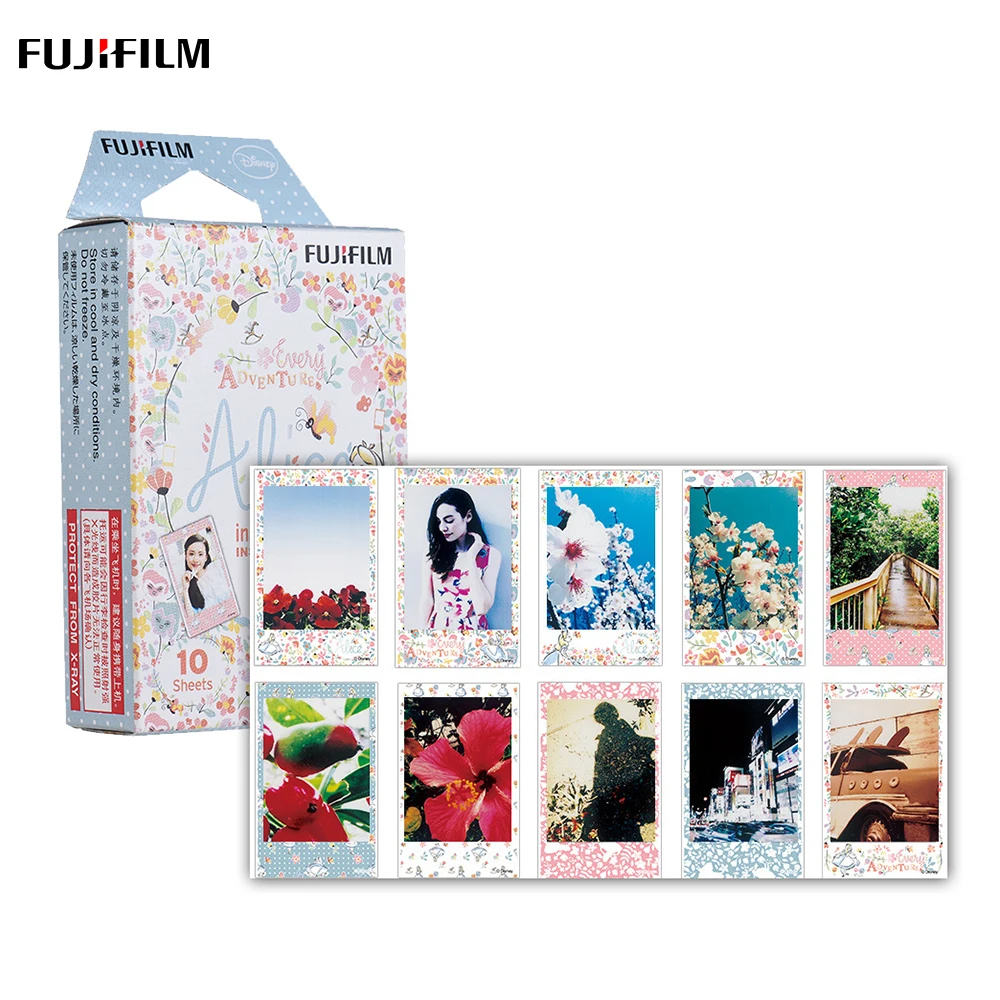Fuji Fujifilm Instax Mini Film instax mini 8 9 Color Photo Camera Paper для Mini7 7s 25 50s 70 90 SP 1|Фотоплёнка| |