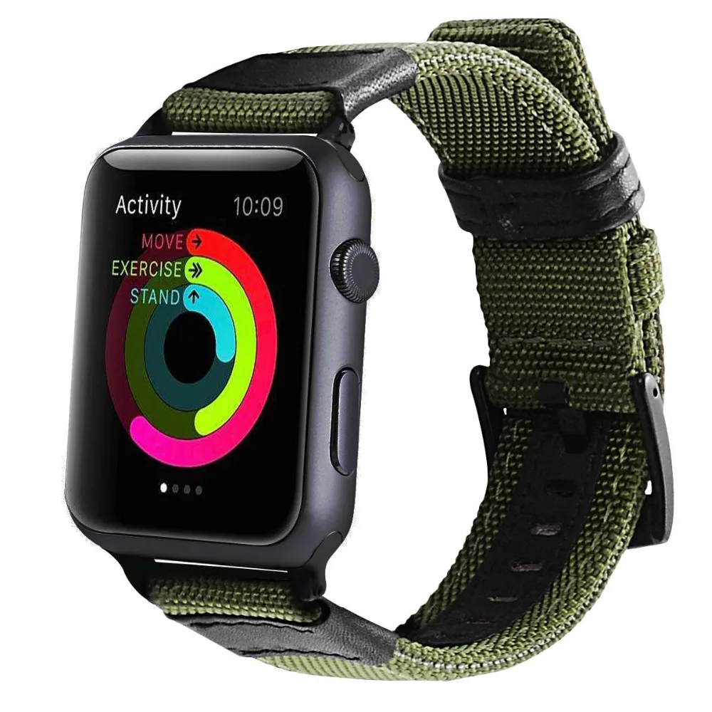 

nylon loop 38mm 42mm band for Apple Watch 40mm 44mm for iwatch 4 3 2 1 Strap wristseries 5