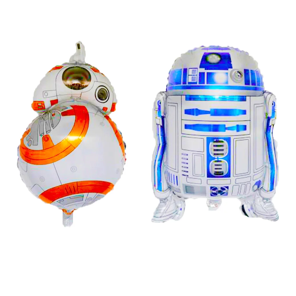 

2pcsBB8 Star Wars Foil Universe Robot Balloon Birthday Party Decoration Child Child Adult Birthday Gift Balloons