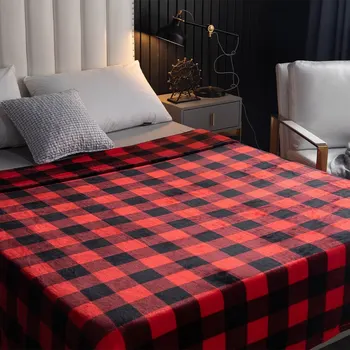 

Velvet Blanket Fleece Cloth Gravity Blanket Lattice Curling Blanket Super Soft Winter Warm Sofa Bed Cover Home Textile Products