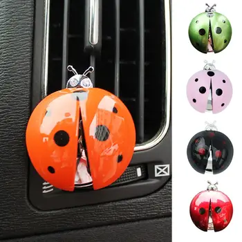

Car Perfume Lovely Cartoon Ladybug Shape Car Condition Vent Freshener Diffuser Air Perfume Condition Clip Diffuser ароматизатор