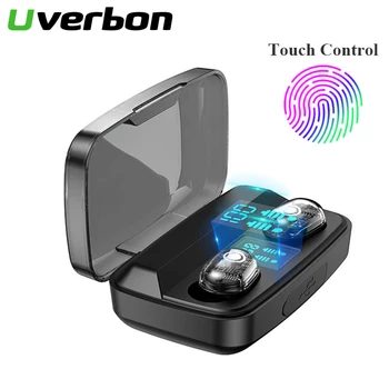 

M13C Wireless Earphones V5.0 Bluetooth 1800mAh HD Stereo Noise Conceling sport Headphones Mini Aptx/SBC Waterproof Headsets