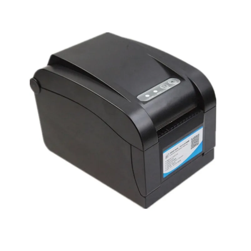 

High End Thermal Sticker Label Printer QR Code Receipt Bill POS Barcode Print Support 20-80mm Width Label Print Paper 350B