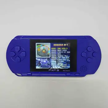 

PXP3 16-bit Handheld Game Console Children's Game Console PVP PSP Game Console 3 Inches 2 Game Cards Built-in 150 Classic Games