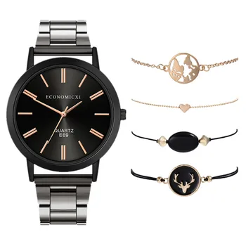 

ECONOMICXI Popular Quartz Watch Luxury Bracelet Gemstone Bracele Quartz watch for lady reloj mujer Women's watches