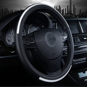 

Leather Car Steeting Wheel covers For Opel all models Astra g h Antara Vectra b c zafira a b auto accessories car styling