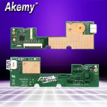 

Akemy Original Audio Digital Sound Card Jack Board For Asus T100TAF T100T USB Connector Port Board Without hard disk port