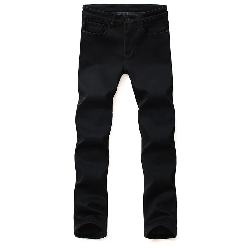 

Brands Jeans Trousers Men Clothes Black Elasticity Skinny Jeans Business Casual Male Denim Slim Pants Classic Style New