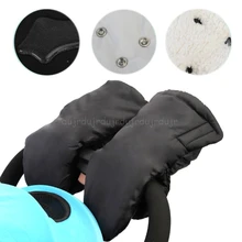 Водонепроницаемые Детские коляски; теплые перчатки для рук; ветрозащитные плюшевые теплые перчатки с подкладкой; N28 19; Прямая поставка