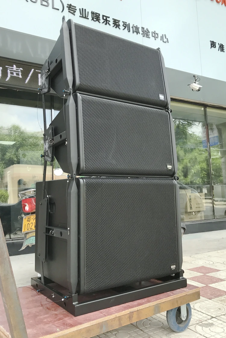 

QE-003 Professional Audio 12 15 Inch Line Array Speaker with 18inch subwoofer Easy Installed Professional holder hanger