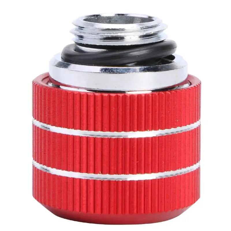 RED FREEZEMOD ПК компьютер кулер для воды жесткие трубы трубки G1/4 до 14 мм OD - Цвет: RED