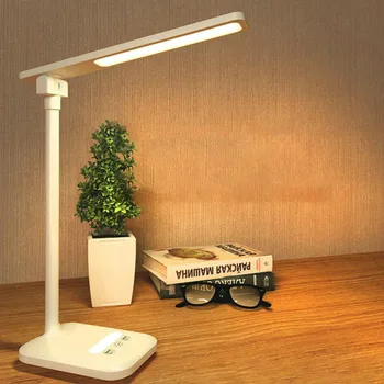 

LED Desk Lamp 3 Dimable Levels 3 Color Modes Reading Light for Children Study Foldable Table Lamp USB Rechargeable Night Light