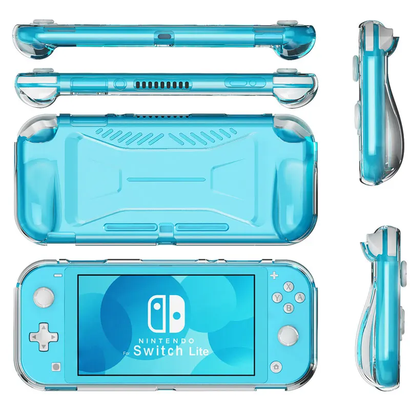 For Nintend Switch Lite Protective Case Grip Cover TPU Anti Slip Clear Shell For Switch Lite