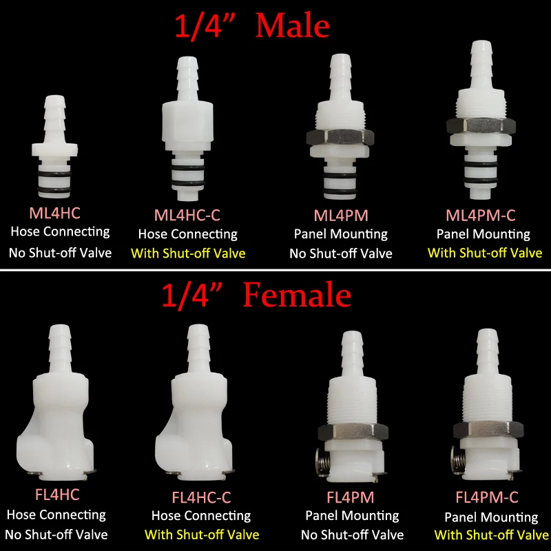 Hose Pipe Fitting Pipe Fitting Water Pipe Fitting 1/4 Quick Disconnect Fitting
