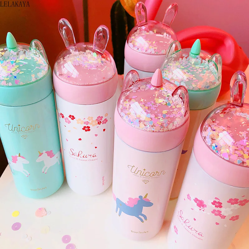 300 мл оригинальный термос из нержавеющей стали сохраняющий тепло аниме