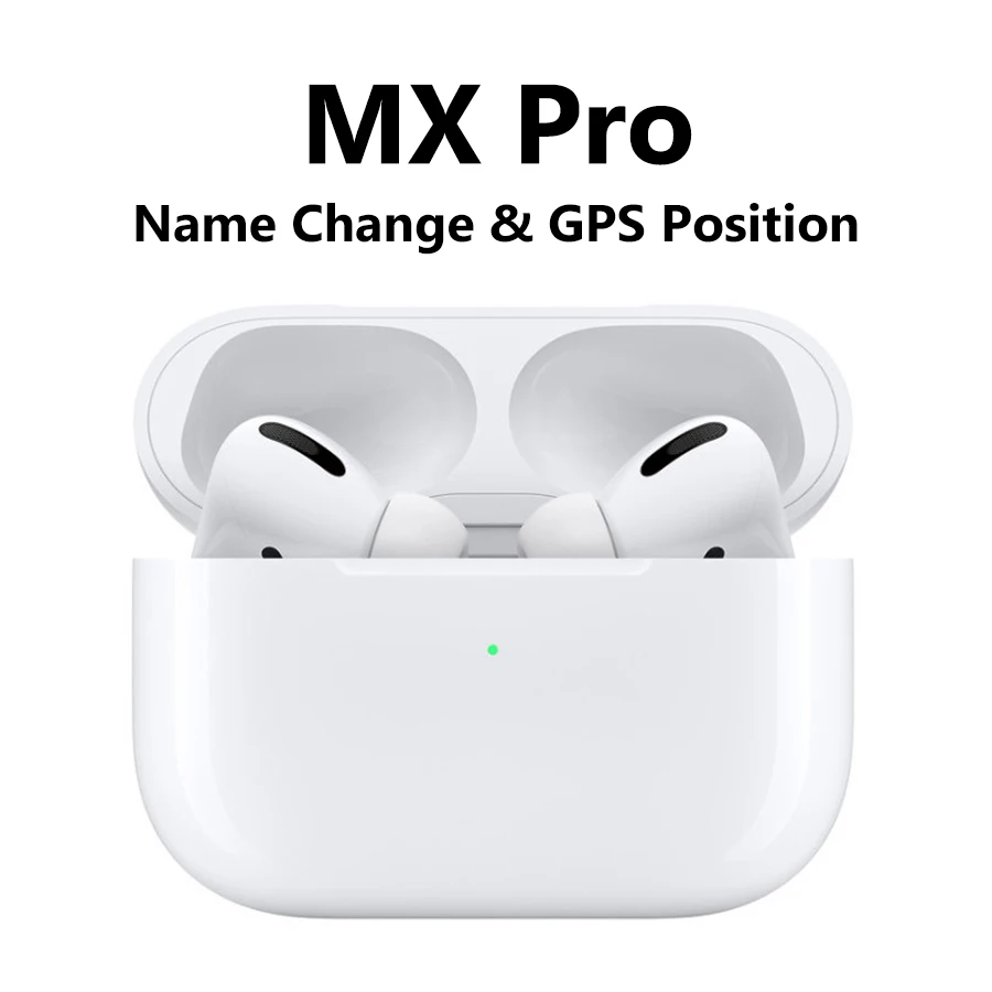 mx pro MX Pro Bluetooth наушники Беспроводная гарнитура Air 3 Pro 1:1 изменение имени и gps положение Смарт сенсор наушники Hifi стерео наушники - Цвет: mx pro