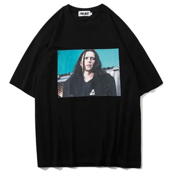 

Women O Neck Mens Japanese Harajuku Style Print T Shirts Streetwear 2020 Men Women Short Sleeve Tops Tees Fashion Brand Tshirts