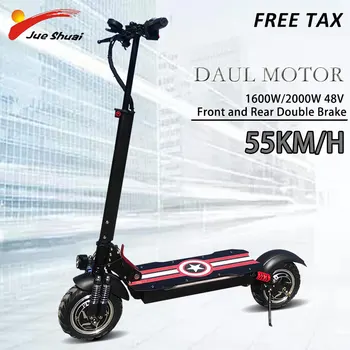 

2000W 48V Electric Scooters Adult E Scooter Kick Foldable Portable E-Hoverboard Electric Bike Bicycle patinete electrico adulto