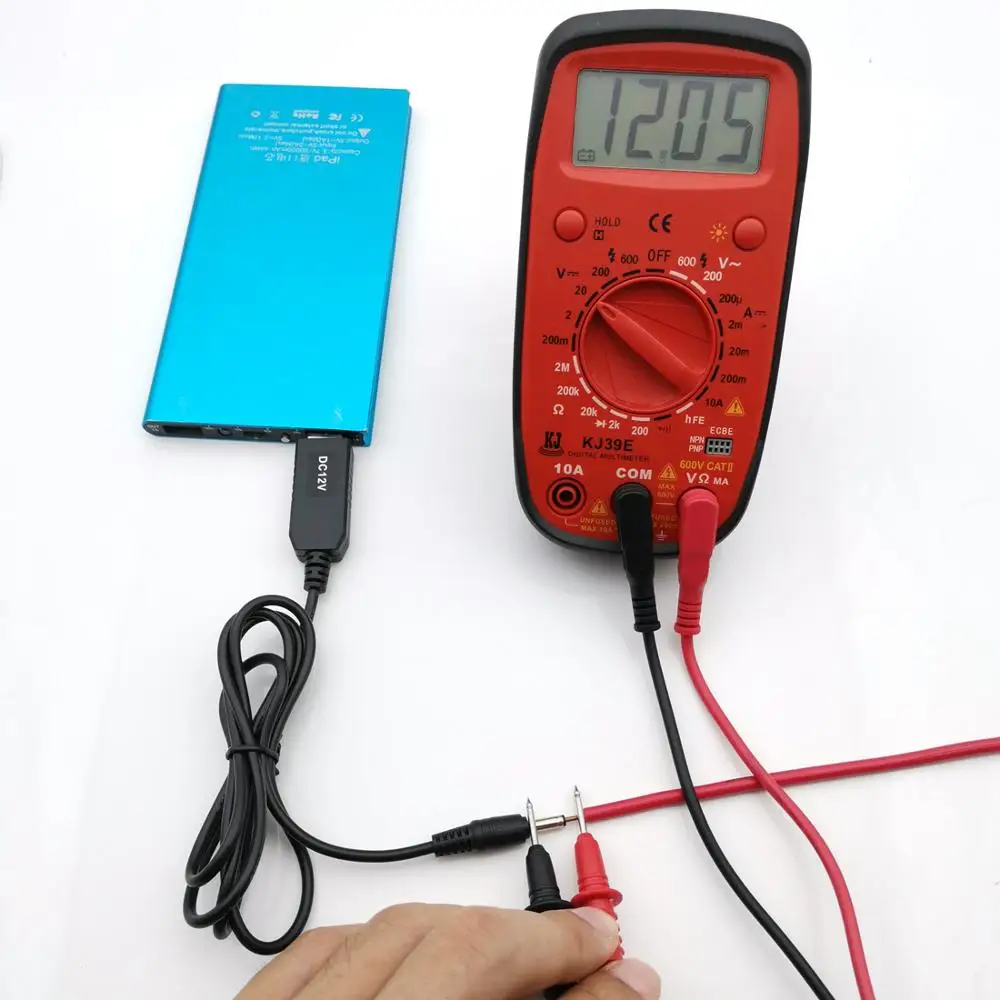 DC 5 В до 9 в/12 в USB до 3,5*1,35 мм 4,0*1,7 зарядное устройство повышающий мощность кабель адаптер конвертер игрушка мобильный источник питания повышающий провод