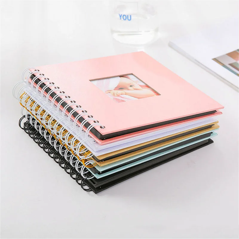Photo Album Creative Baby Anniversary Scrapbook DIY Handmade Photograph Album for Lover Baby Wedding