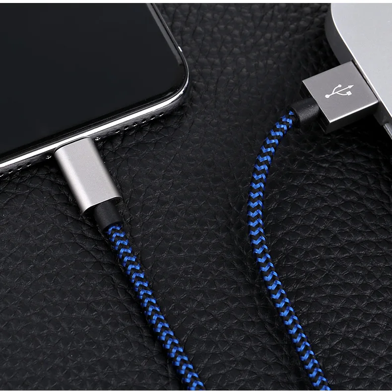 Кабель USB type C кабель Micro USB для samsung Xiaomi huawei LG зарядный usb-кабель для iPhone X XS MAX 8 7 6S puls 5 5S SE - Цвет: Color 2