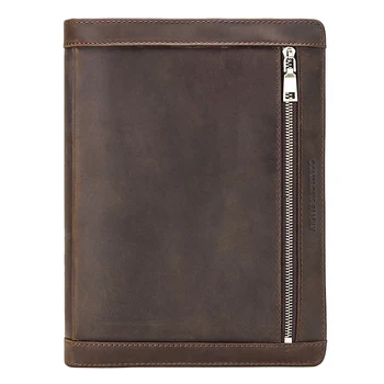 

Vintage Leather Case Pouch for iPad Pro 10.5 Air 3 11 2019 Tablet Protector for iPad 9.7 Air 2 Zippered Journal Holder