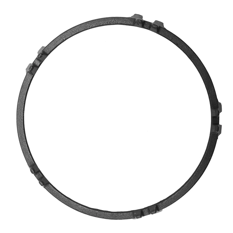Black Cast Iron Stove Trivets for Kitchen Wok Support Ring Cooktop Range Pan Holder Stand Stove Rack Milk Pot Holder for Gas Hob
