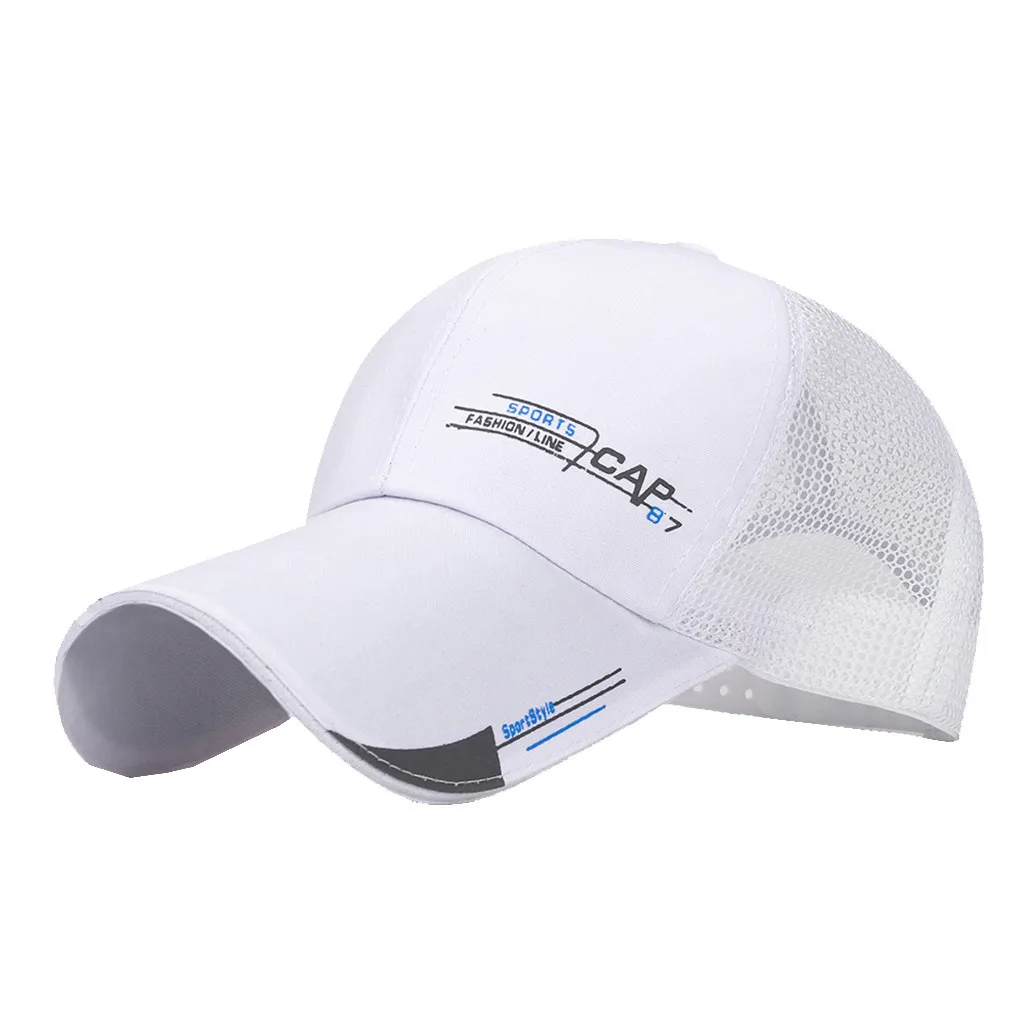 1 шт. сетчатая солнцезащитная Кепка Snapback Кепка хлопковая регулируемая бейсболка хип-хоп кепка унисекс Кепка для гольфа для мужчин и женщин