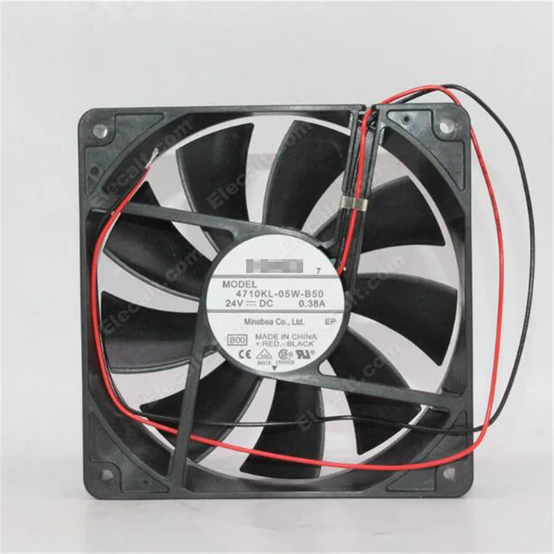 

Original New 4710KL-05W-B50 12025 DC 24V 0.38A Frequency Cooling Fans