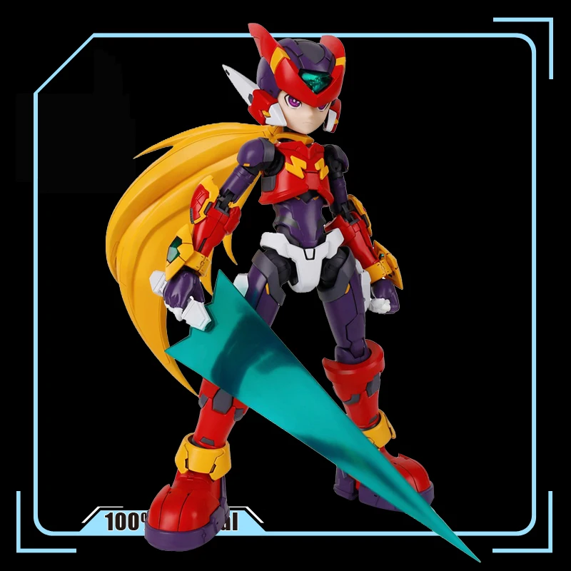 Модель в сборе Rockman Zero Mega Man DWN 17 см с кронштейном экшн фигурки подарок|Игровые и