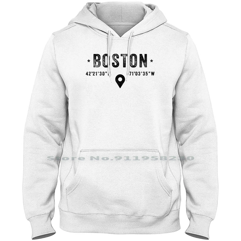 Sudadera con capucha Boston para hombre mujer, jersey de talla grande 6XL, de algodón, de la Universidad de Boston, color negro, falta a St Ox| Sudaderas con capucha y sudaderas| -