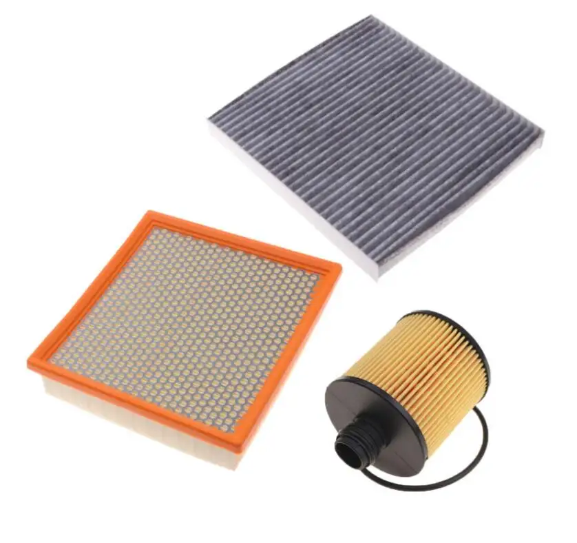 3pcs/lot Diesel Engine Air Filter+cabin Filter+oil Filter For Jeep