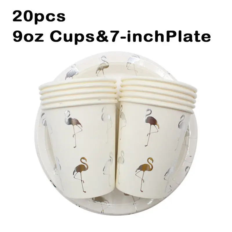 PC-20pcs 65 шт Свадебные украшения для дня рождения, красные одноразовые столовые приборы, тарелки, бумажные трубочки, принадлежности для вечеринки, сувениры для детского душа - Цвет: PC-20pcs