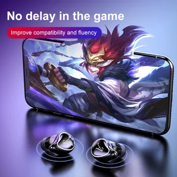 

Hot A4 TWS Bluetooth 5.0 Wireless Earbuds In-Ear Sport Stereo Earphones HD Noise Reduction Call Touch Operation