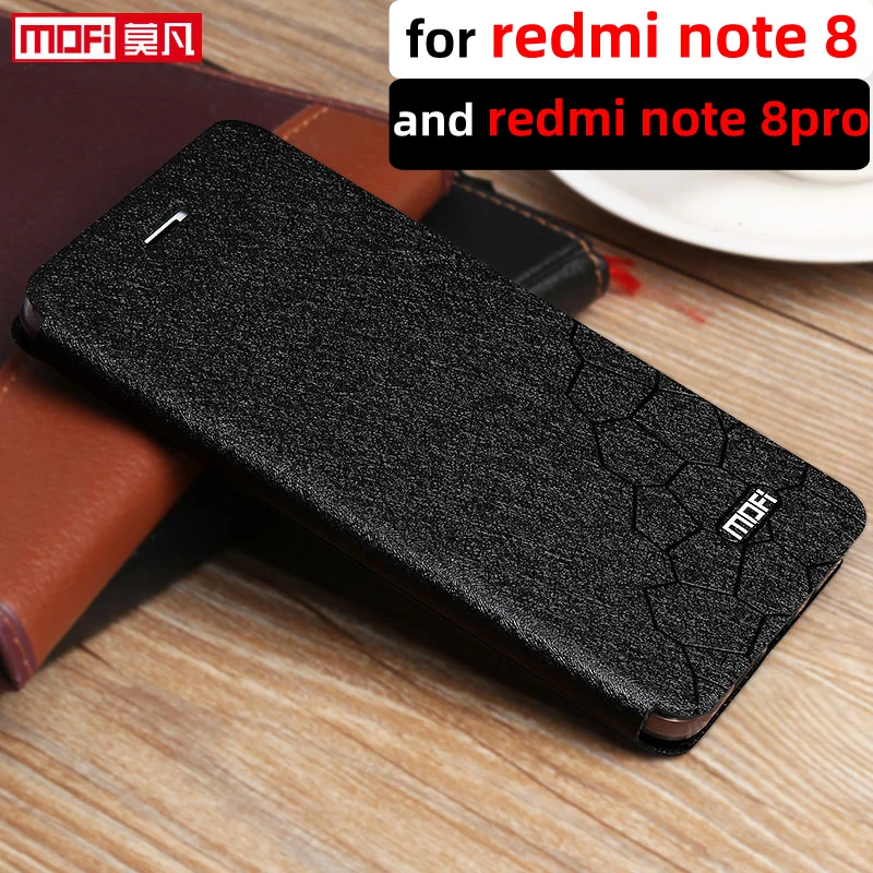 flip case for xiaomi redmi note8 case redmi note 8pro case stand leather book tpu mofi redmi note8 pro back fundas luxury coque