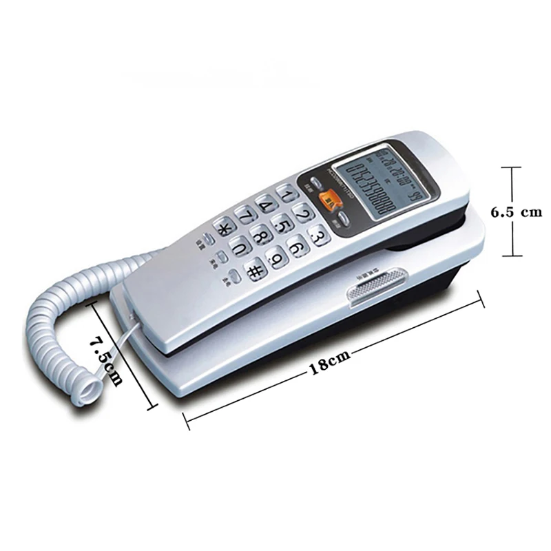 Enhanced Landline Telephone with Caller ID and Adjustable Ringtone