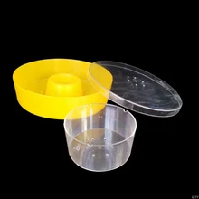 Высокое качество Delaman кормушка для пчел пластиковая быстрая пчелиная Вода Фидер, Круглый ульь Топ Пчеловодство поставки