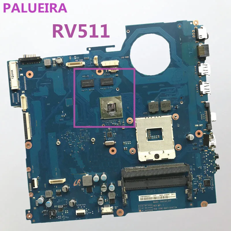 PALUBEIRA BA41-01423A BA92-07404A BA92-07404B для samsung RV511 NP-RV511 Материнская плата ноутбука испытания