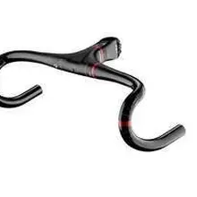Большое количество Всего углеродного волокна падение бар Дорожный велосипед Интегрированный цельный изогнутый руль