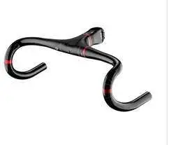 

A Large Amount All Carbon Fiber Drop Bar Road Bicycle Integrated One-piece Bent Handlebar Stem