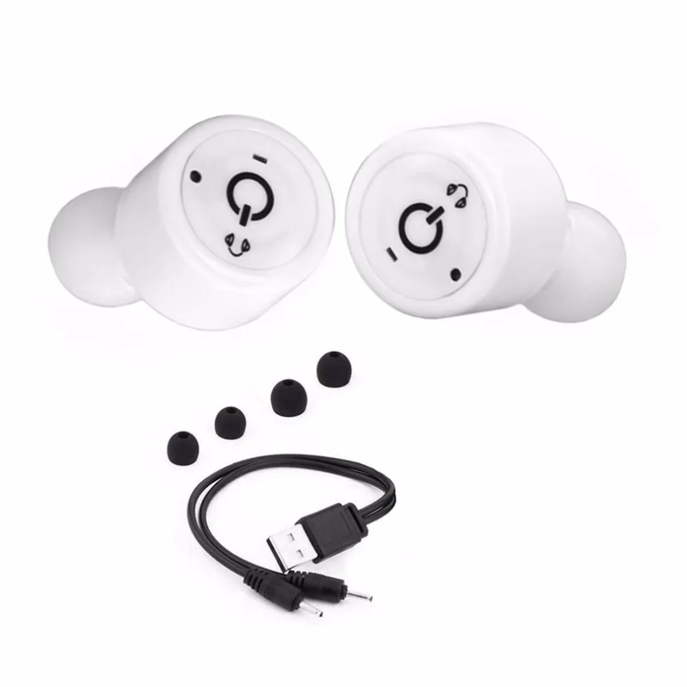 Мини беспроводные Bluetooth наушники с микрофоном True Bass Стерео шумоподавление наушники-вкладыши превосходное качество звука