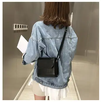 

Bag for women 2020 new leather fashion one shoulder messenger bag for women newbag