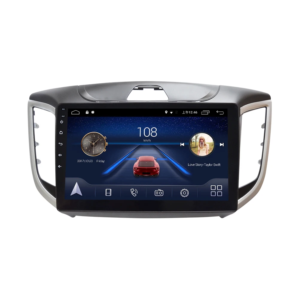 Excellent 4G Lte Android 9.0 Car multimedia navigation GPS DVD player For Hyundai IX25 2014-2018 years IPS screen Radio 1 Excellent 4G Lte Android 9.0 Car multimedia navigation GPS DVD player For Hyundai IX25 2014-2018 years IPS screen Radio 1