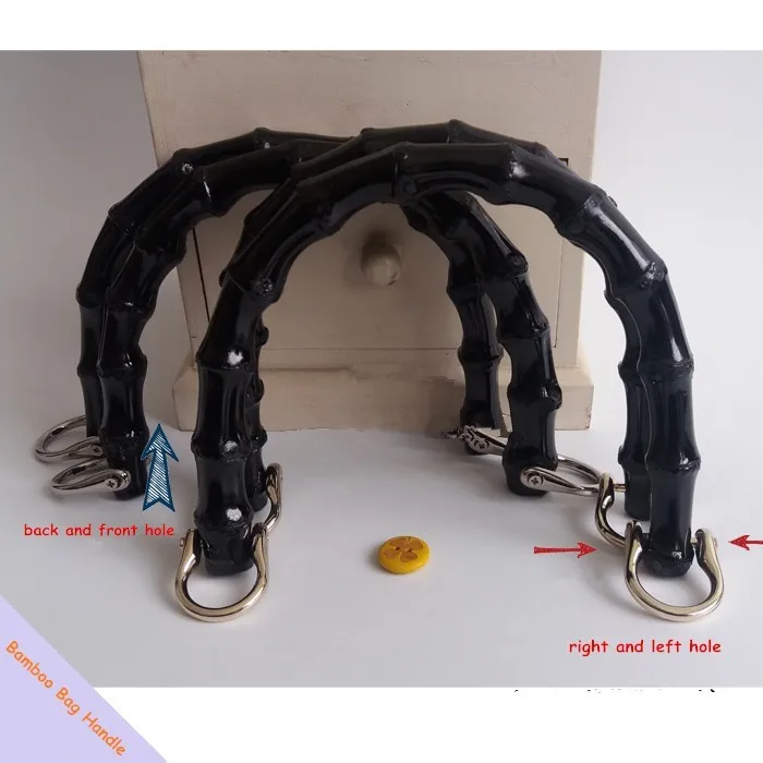 Китай Diy бамбуковый Кошелек Ручка сумка аксессуары Элегантность бамбуковая ручка сумки