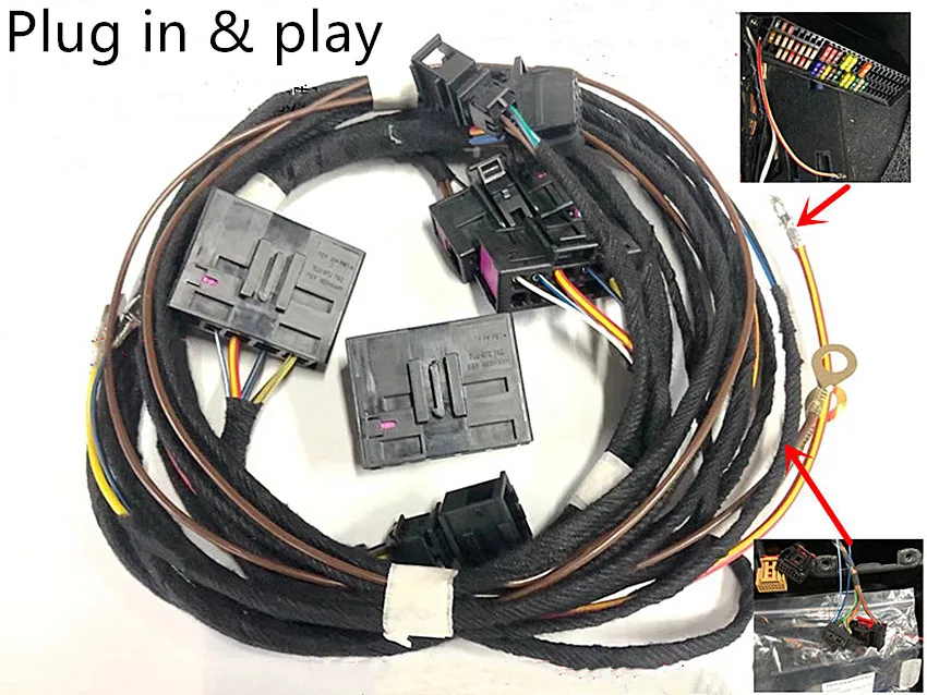 Golf 6 heated seat harness Seat Heater Cable Seat Heating Adapter