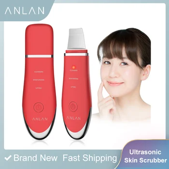 

Ultrasonic Deep Face Cleaning Machine Skin Scrubber Remove Dirt Blackhead Reduce Wrinkles and spots Facial Whitening Lifting