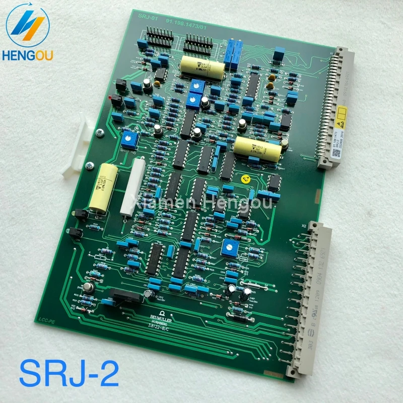 SRJ доска HDM 91.198.1473 спиртовой водный ток плата регулирования SRJ-01 для CD102 SM102 SO74 GTO52 машины